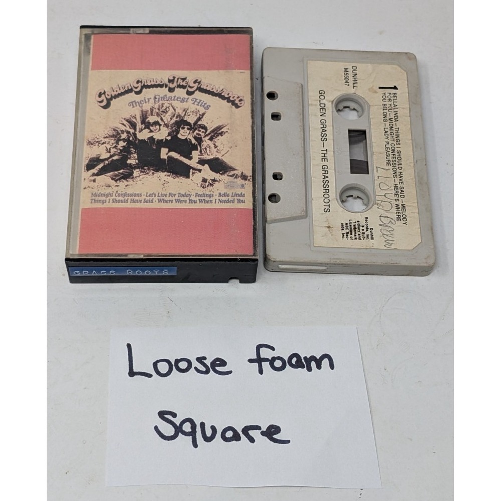 The Grassroots Golden Grass Vintage‎ Cassette Tape Dunhill M55047 VTG 70s